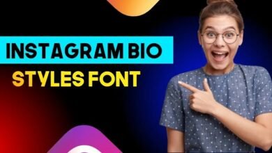 instagram bio for boys stylish font