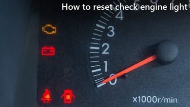 how to reset check engine light