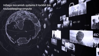 infosys mccamish systems it lockbit 6m toulasbleepingcompute