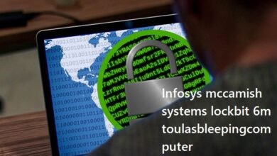 infosys mccamish systems lockbit 6m toulasbleepingcomputer